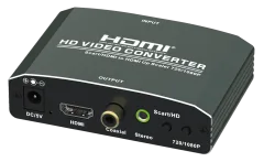 Transmedia HDMI kutni adapter, muški na ženski