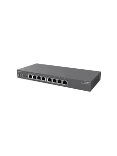 EnGenius Networks ECS1008P Cloud Managed Switch 8-port GbE PoE.af 55 W 2GbE smart+ DT
