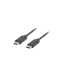 Lanberg USB-C M/M 2.0 Cable 0.5M Black