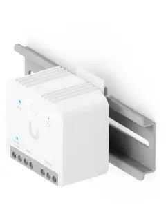 Ubiquiti Compact SuperLink relay designed with I/O interfaces for seamless integration with