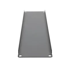 Extralink 2U 19" Front Blank Panel, Black