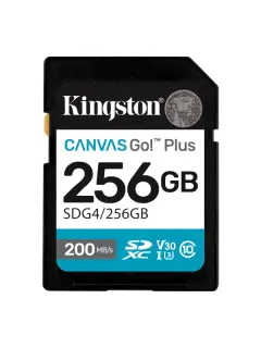 Kingston Canvas Go! Plus SD, R200MB/W160MB, 256GB