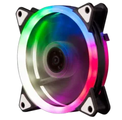NaviaTec PC Case Fan 120mm, Colorful LED