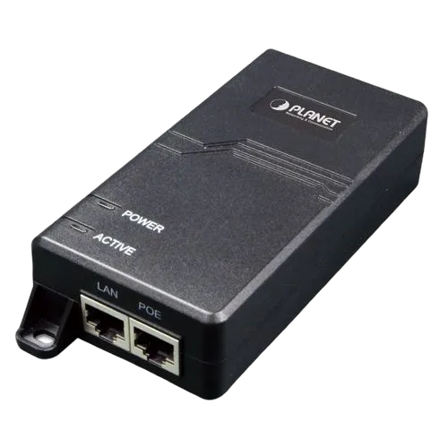Planet Single Port Ultra POE Injector (60 Watts) w internal power End-Span Mid-Span