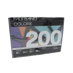 Papir Fabriano Colore A4/200g nero 100L 78321297 bright