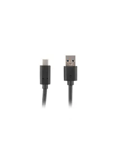 Lanberg USB-C (M)->USB-A (M) 3.1 CABLE 1M Black