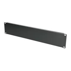 Extralink 2U 19" Front Blank Panel, Black