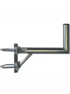 MaxBracket Antenna holder on mast "L", lenght 35cm, height 20cm, d=42mm + 2x U-Bolt 100mm