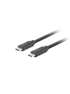 Lanberg USB-C M/M 3.1 GEN 2 CABLE 1M 10GB/S PD100W black