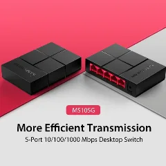 Mercusys 5-Port 10 100 1,000 Mbps Desktop Switch