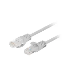 Lanberg CAT.6 UTP 0.25M Grey Patchcord Fluke Passed