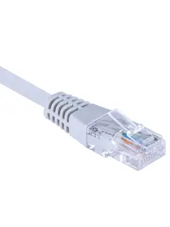 MasterLan Cat5e UTP, 0,25m, Gray, CU RJ45 patch cable