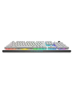 Dell Alienware Tri-Mode bežična gaming tipkovnica, AW920K, US (QWERTY), mjesečno bijela