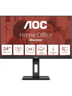 AOC 24E3QAF 23,8", VGA, HDMI, DP, zvuč., HAS
