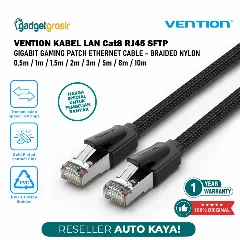 Vention Cat.8 SFTP Patch Cable 0,5m, Black
