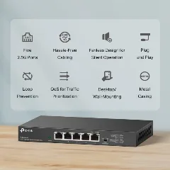 TP-Link 5-Port 2.5G Desktop Switch