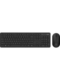 ASUS CW 100 KEYBOARD + MOUSE - US keyboard layout / BK / UI / 104 // 2.4GHZ / COPILOT