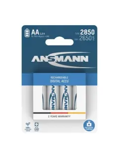 Ansmann digitalne NiMH punjive baterije AA HR6 tip 2850 (min. 2650 mAh) 4 kom. blister pakiranje