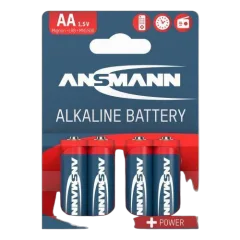 Ansmann alkalne baterije AA LR6 4 komada papirnati blister