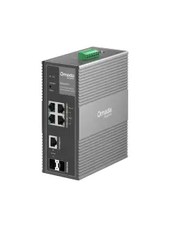 TP-Link Omada 6-Port Gigabit Industrial Easy Managed Switch with 3-Port PoE and 1-Port PoE