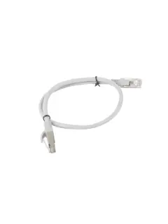 Lanberg CAT.5E UTP 0.5M Grey Patchcord Fluke Passed