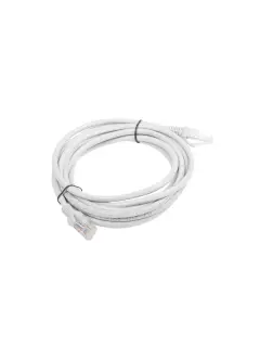 Lanberg CAT.6 UTP 3M Grey Patchcord Fluke Passed