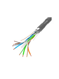 Lanberg Lan Cable CAT.6 SFTP 305M Solid CU Grey CPR + Fluke Passed