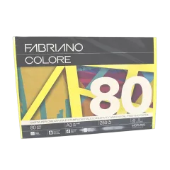 Papir Fabriano Colore A3/80g giallo 250L 74629742 bright