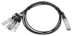MaxLink 40G DAC cable, QSFP to 4xSFP , 1m
