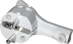 Transmedia CEE 7 7 flat plug - extension cable with angle plug, 10m