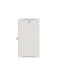 Lanberg 19" Wall-Mount 22U/600X600 (Flat Pack) With Glass Door Grey