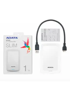 ADATA Ex HDD HV300, 1TB, usb3.0, bijeli