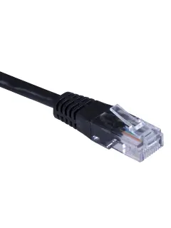 Masterlan Cat5e UTP, 2m CCA patch cable, black