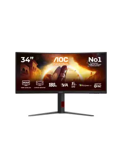 AOC CU34G4CA 34", 2xHDMI, DP, 180 Hz, HAS, USB-C 90 W