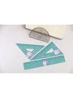 Geometrijski set iTotal Cat bijela 3/1 XL3053