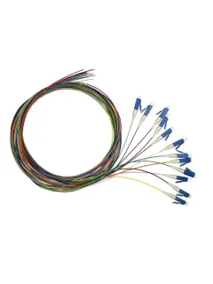 Masterlan fiber optic pigtail, LCupc, Singlemode 9/125, 1.5m, 12pcs