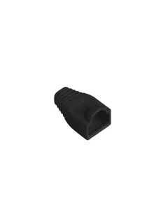 Lanberg Strain Relief RJ45 (Boot Cap) Black (100-PACK)