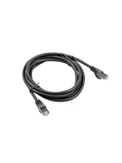 Lanberg CAT.6 FTP 1.5M Black Fluke Passed Patchcord