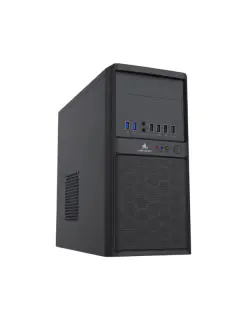 NaviaTec 6812-2U34U2 mATX Mid Tower PC Case 2x USB3.0, 4x USB 2.0, No PSU