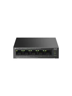 TP-Link 5-Port 10/100Mbps Desktop Switch with 4-Port PoE (41 W)