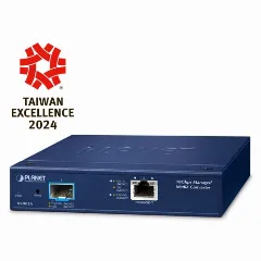 Planet 1-Port 10G 5G 2.5G 1G 100BASE-T 1-Port 10G 1GBASE-X SFP Managed Media Converter