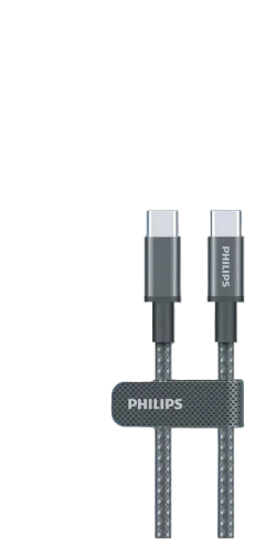Philips USB-C na USB-C kabel, 2m, 3A, 60 W, 480Mbps