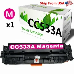 Toner Static Control HP Canon CC533A Magenta