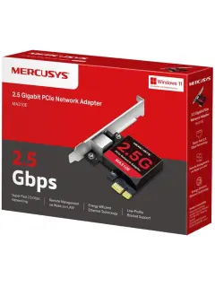 Mercusys Network adapter, PCI express, 2.5 Gbps