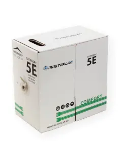 Masterlan UTP wire cable Indoor Solid, CU, Cat5e, PVC, 24AWG, 305m