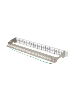 Lanberg Patch Panel Blank 48 PORT 1U 19" FTP For Keystone Modules Grey