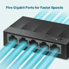 TP-Link 5-Port 1GbE RJ45 Desktop Switch