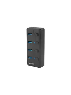 Natec USB 3.0 Hub Mantis 2 4-Port ON/OFF With AC Adapter