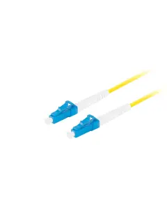 Lanberg 10M Fiber Optic Patchcord SM LC/UPC-LC/UPC Simplex LSZH G657A1 3.0MM Yellow