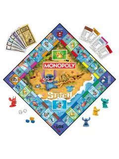 Društvena igra Monopoly Stitch G0388102 8+ igra je na engleskom jeziku